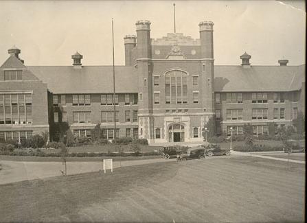 Classes were conducted within the Administration Building and the Seminary building during the early Normal School Years.